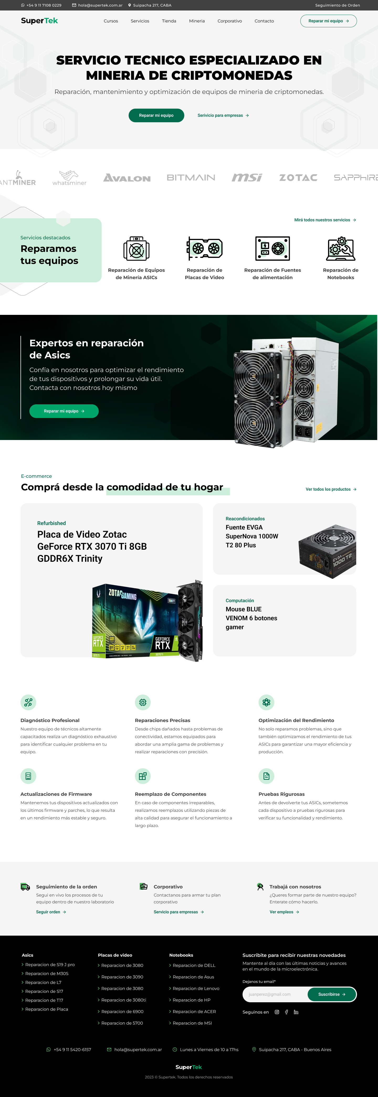 SuperTek - Home Page